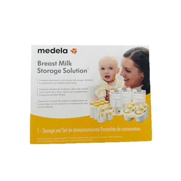 Medela Breast Milk Storage Solution Breastfeeding Pump Supplies & Containers NEW - Picture 1 of 5